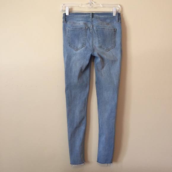 Free People Reagan Raw Hem Skinny Jeans - Picture 5 of 8